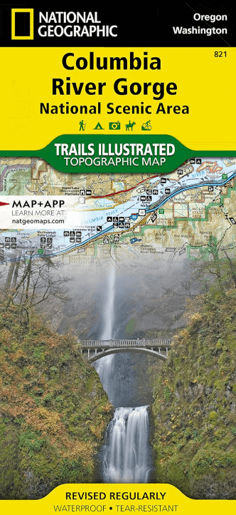 The majestic Multnomah Falls in the Columbia River Gorge