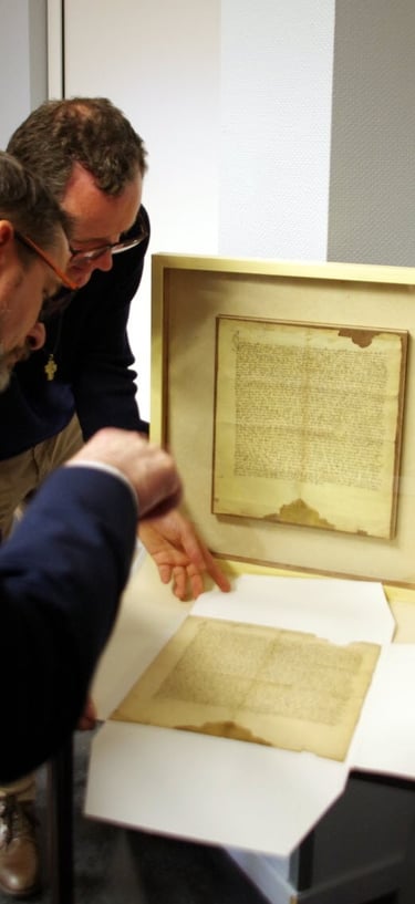 Morhange manuscrit restauration
