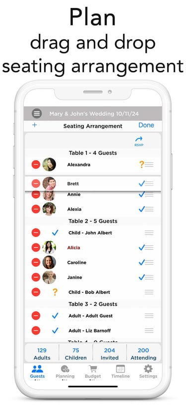wedding planner app