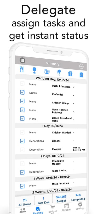 wedding planner app