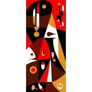 an abstract painting 