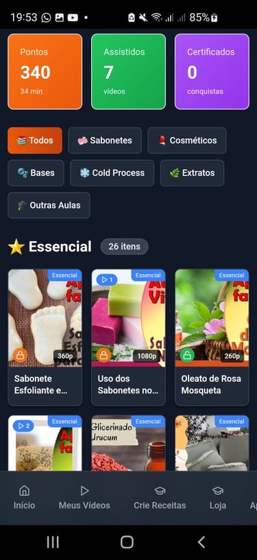 Print da Tela do App Vianaturezaplay