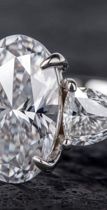 Shambh's Three Diamond Ring