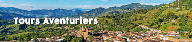 Vue panoramique village de Antioquia