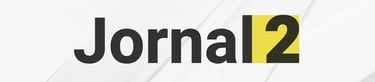 a white and yellow logo with the word journal 2