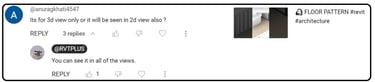 3d view 2d view a comment on my youtube channel