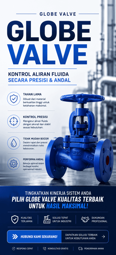 Globe valve ceto cast iron