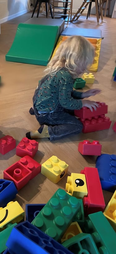 Bouwen met de grote blokken