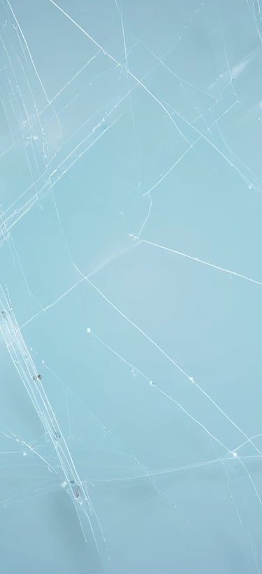 Fondo liso azul claro - guardas asimetricas