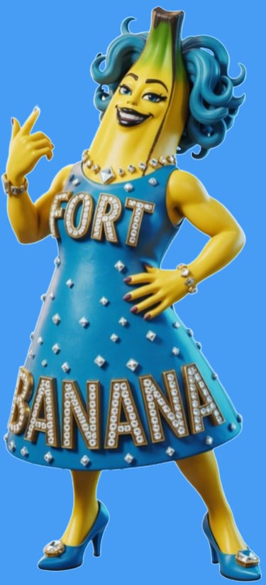 a woman in a blue dress with a blue dress and a blue dress