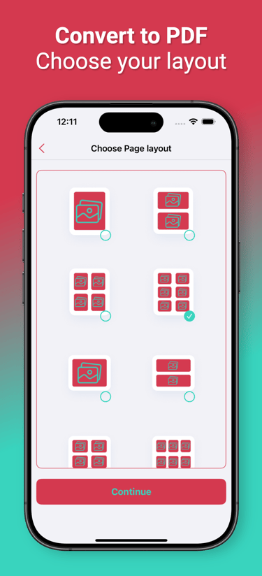 PicReSizer, Convert to PDF