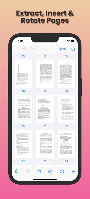 Free Edit, Extract, Insert & Rotate Pages