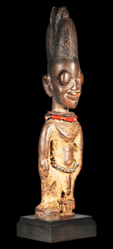 master of the smiling faces maitre des visages souriants ibeji ibedji yoruba