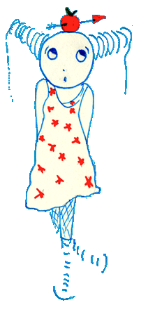 Lili fée des siennes, un dessin d'enfant qui joue lors d'une animation cirque à un anniversaire