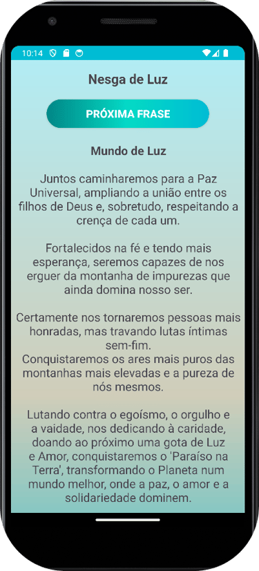 mensagem Mundo de Luz