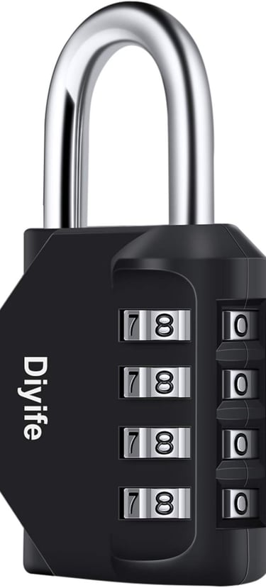 a black and white combination lock lock lock lock lock lockout