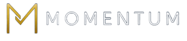 Logotipo de Momentum viajes 