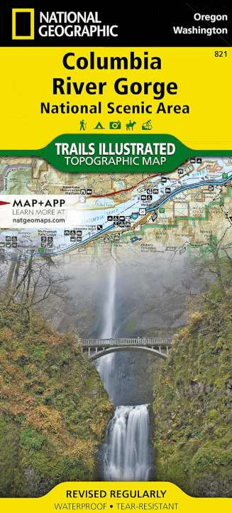 The majestic Multnomah Falls in the Columbia River Gorge