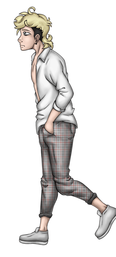 Takeshi, personnage de Carnage Paradise - Ari Flandroit ©