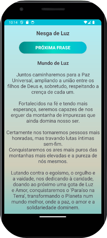 mensagem Mundo de Luz