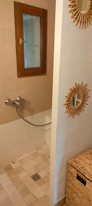 Das Badezimmer in der Mietwohnung