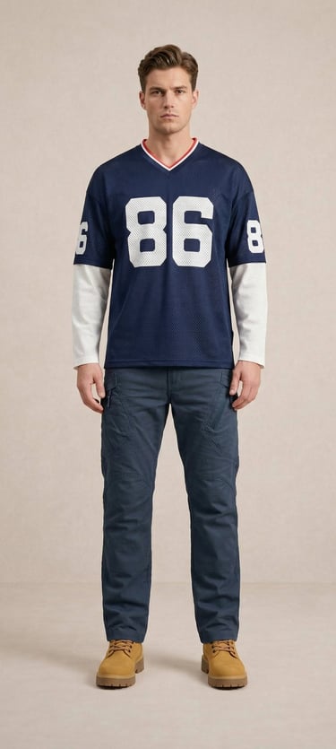 PANTALÓN TÁCTICO CARGO PARA HOMBRE COLOR AZUL NAVY CON BOLSILLOS LATERALES