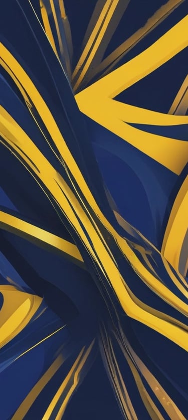 black blue and yellow textile