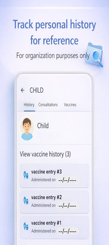 CareTrack app - reminders
