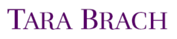 Tara Brach in Purple font on white background