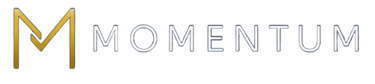 Logotipo de Momentum viajes 