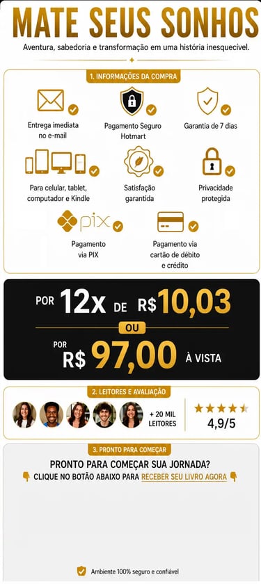 Mate Seus Sonhos CTA