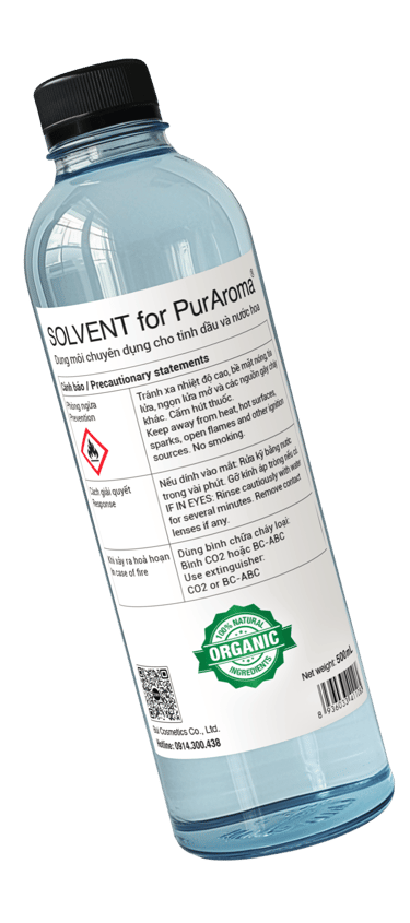 PurAroma Solvent 500ml bottle