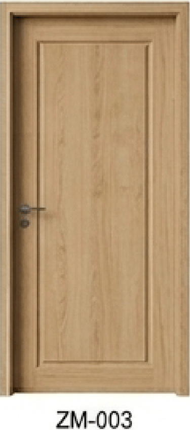 Scratch-resistant bedroom door,modern light oak interior wood door