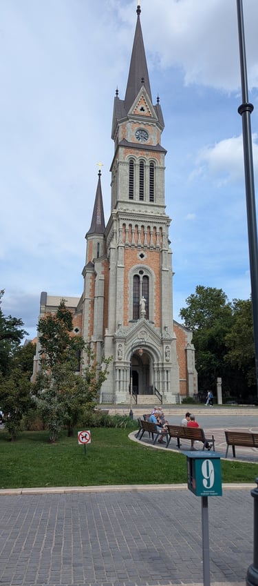 St. Francis of Assisi Parish Church in Budapest, Hungary