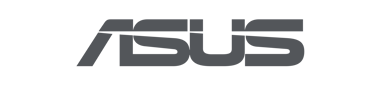 asus logo in grey