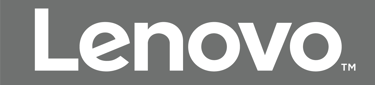 Lenovo logo in grey