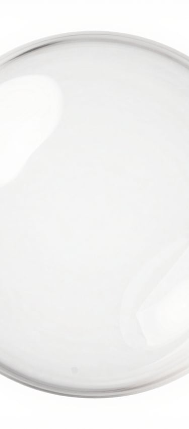 white striped round textile