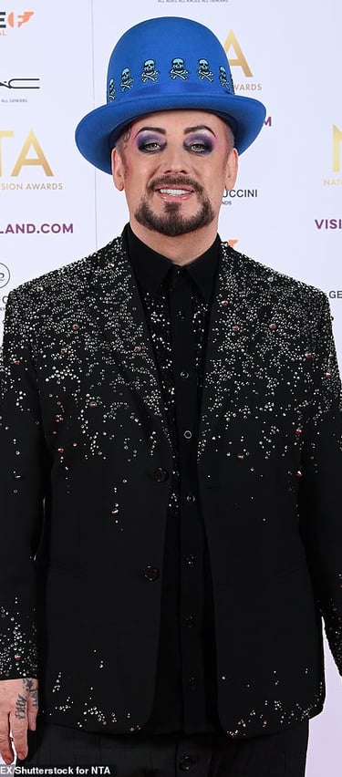 Boy George applies EFT Tapping for emotional regulation benefits