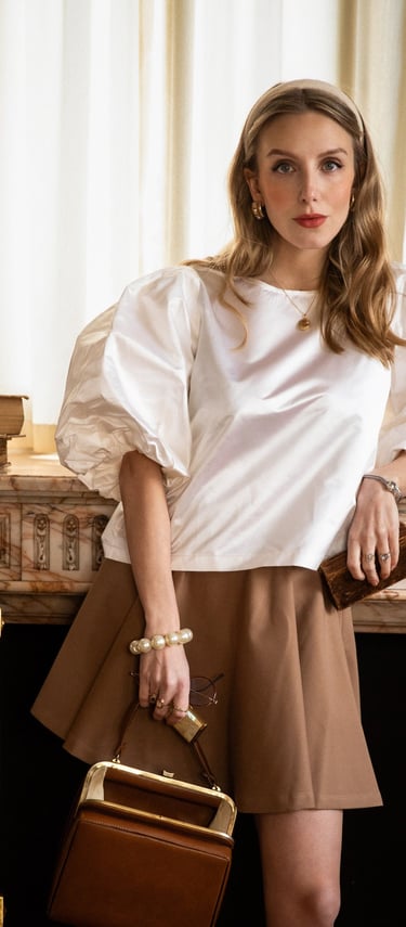 Louise Sagan, créatrice de la marque de bijoux vintage anciens en or 9, 14 et 18 carats SAGAN PARIS