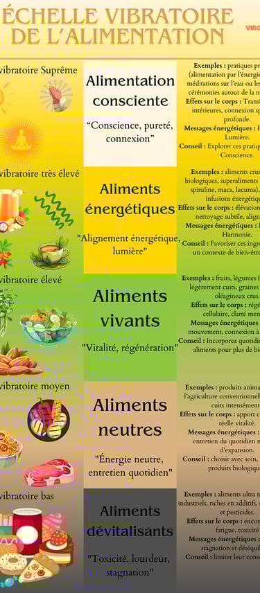 a poster with a variety of different types of food