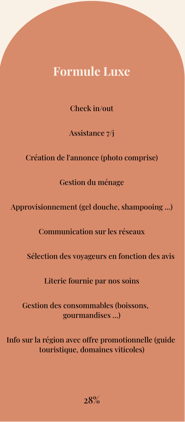 Formule luxe
