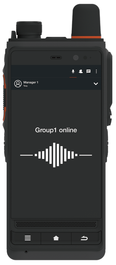 Radio TE620 de TELOX para MCPTT-Poc