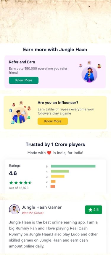 jungle haan game link