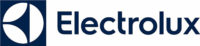 Electrolux logo in dark blue with a circular symbol to the left of the brand name, displayed on a white background.