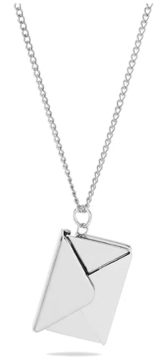 Love Letter Necklace Silver