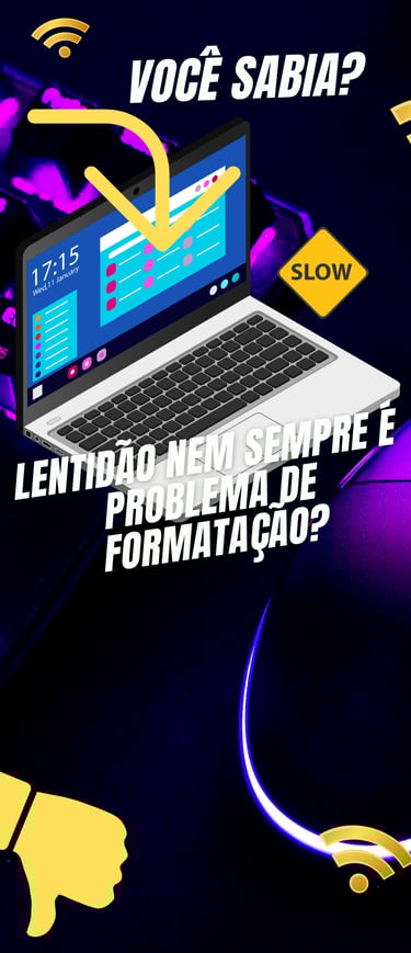 Melhorar lentidão do wifi, como formatar o computador