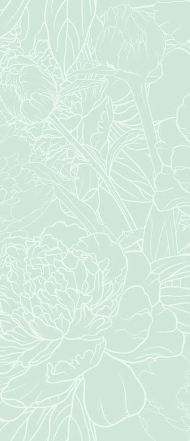 Fond floral doux thérapeutique