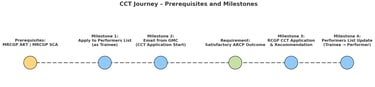 GP CCT Application Milestones