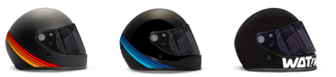 Kask motocyklowy w stylu neoklasycznym