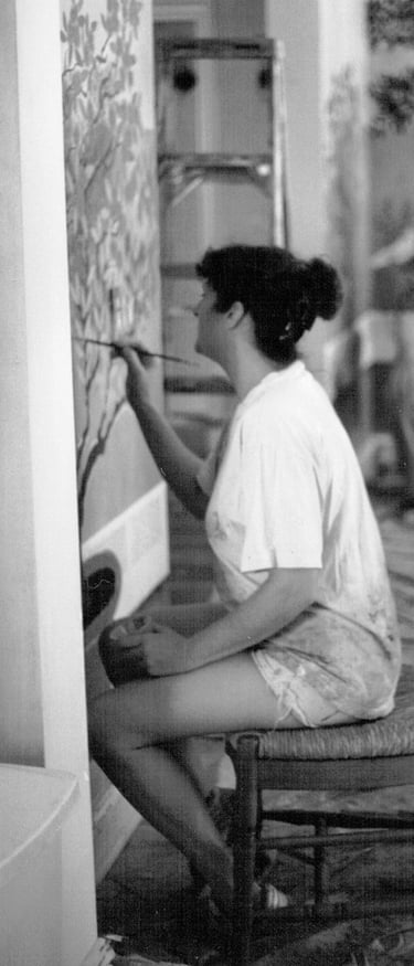 Christine Knize MFA RISD Large-scale Architectural Commissions for the Miami Elite